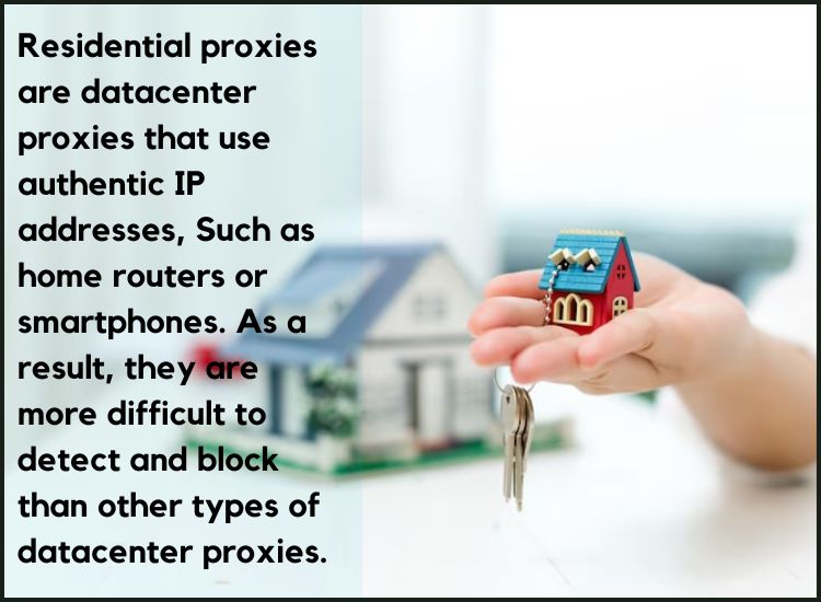 Residential datacenter proxies
