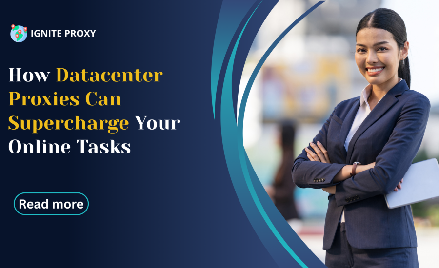 Datacenter proxies powering fast, scalable, and secure online operations